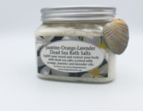 Jasmine, Orange, Lavender Dead Sea Bath Salts