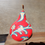 Thumbnail: Red blue and floral Gourd