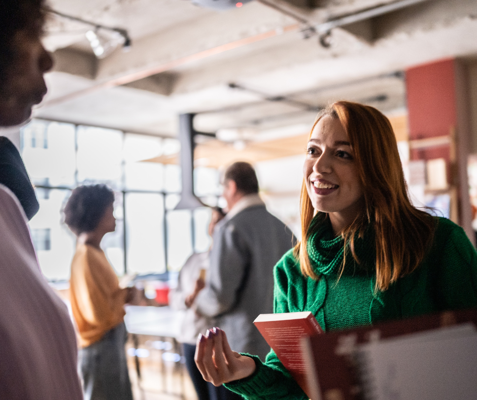 two person unveiling the networking secrets for sales team