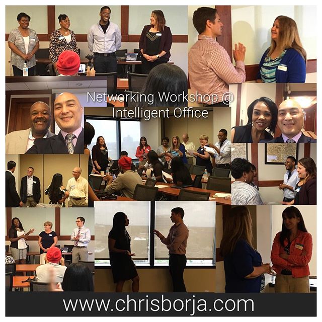 I think everyone had fun while learning how to Become a Better Networker today _ Intelligent Office