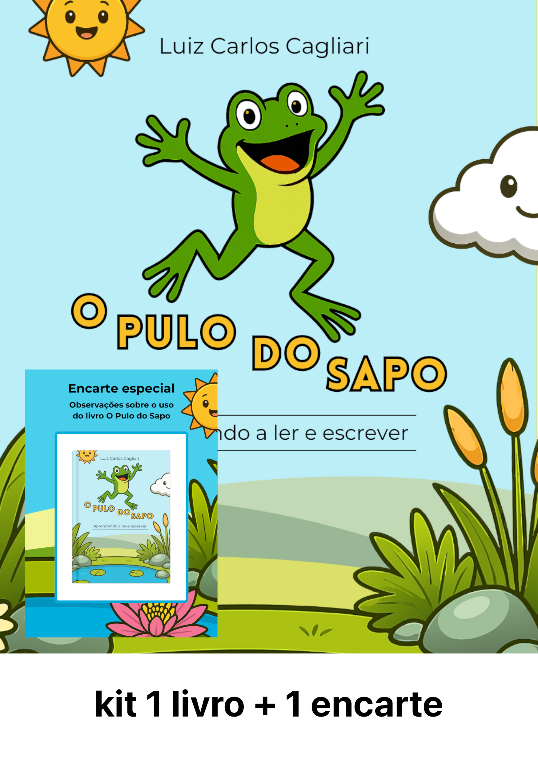 KIT 1 LIVRO + 1 ENCARTE