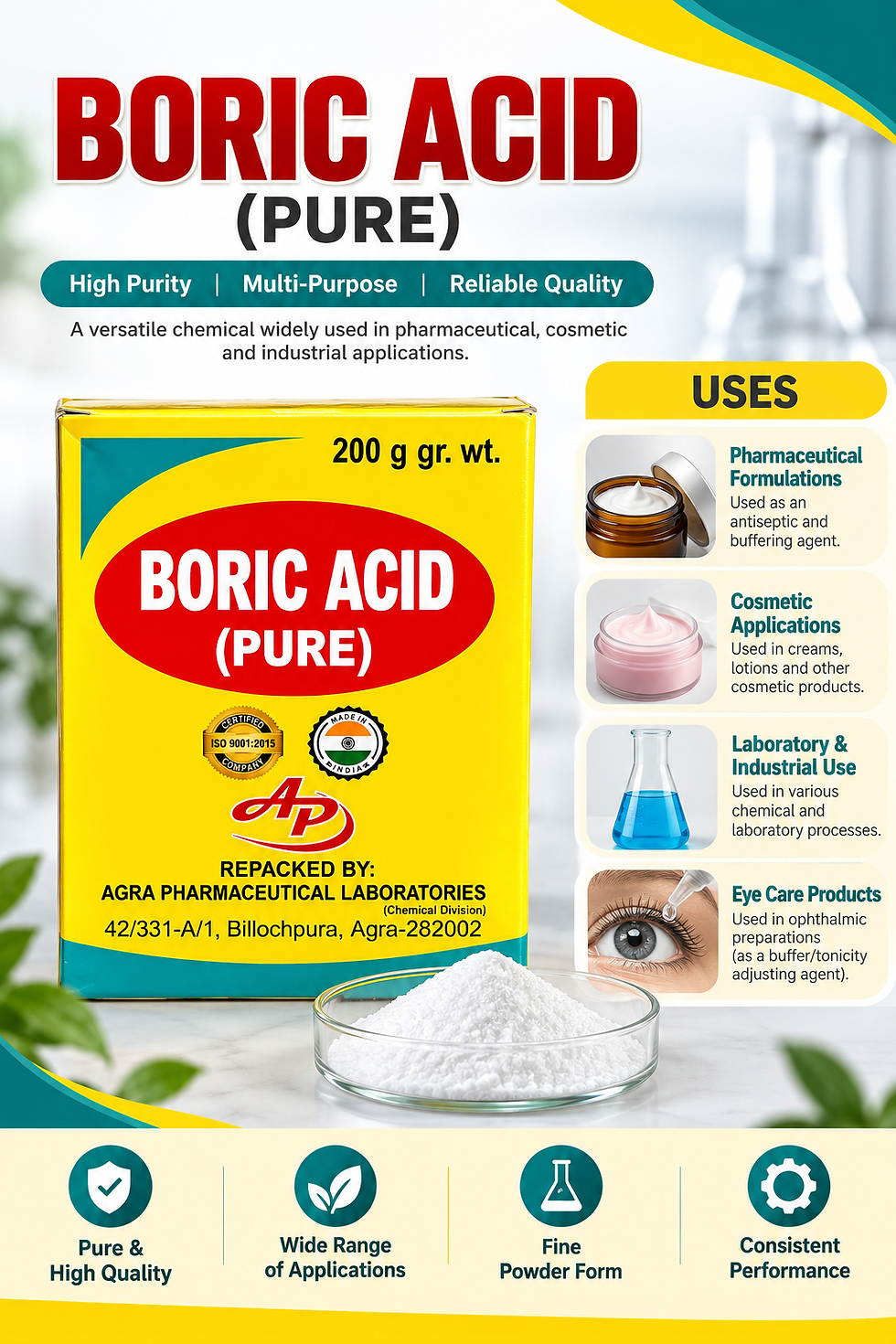 Thumbnail: Boric Acid 200gm