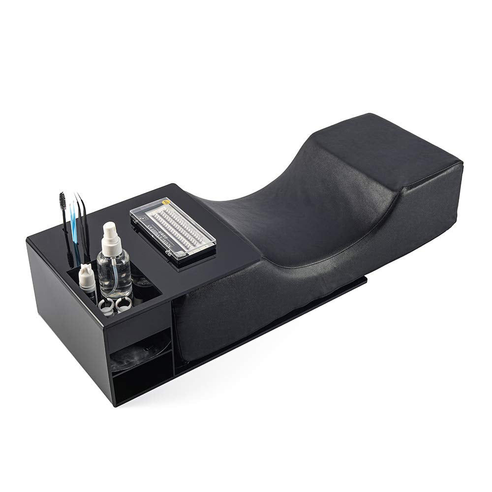 Organizador Acrílico + Cojín Para Extensiones De Pestañas