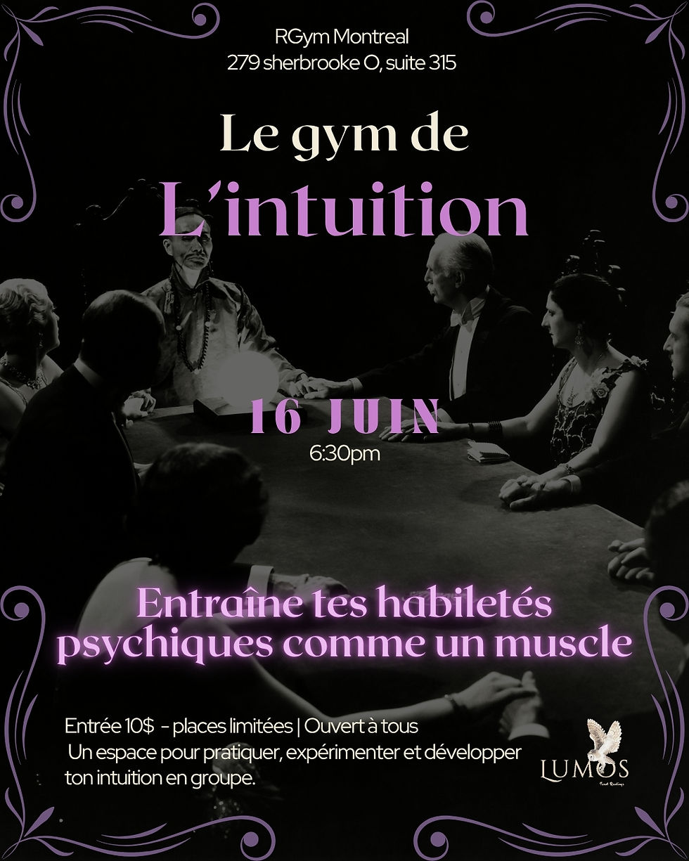 Entraine ton intuition