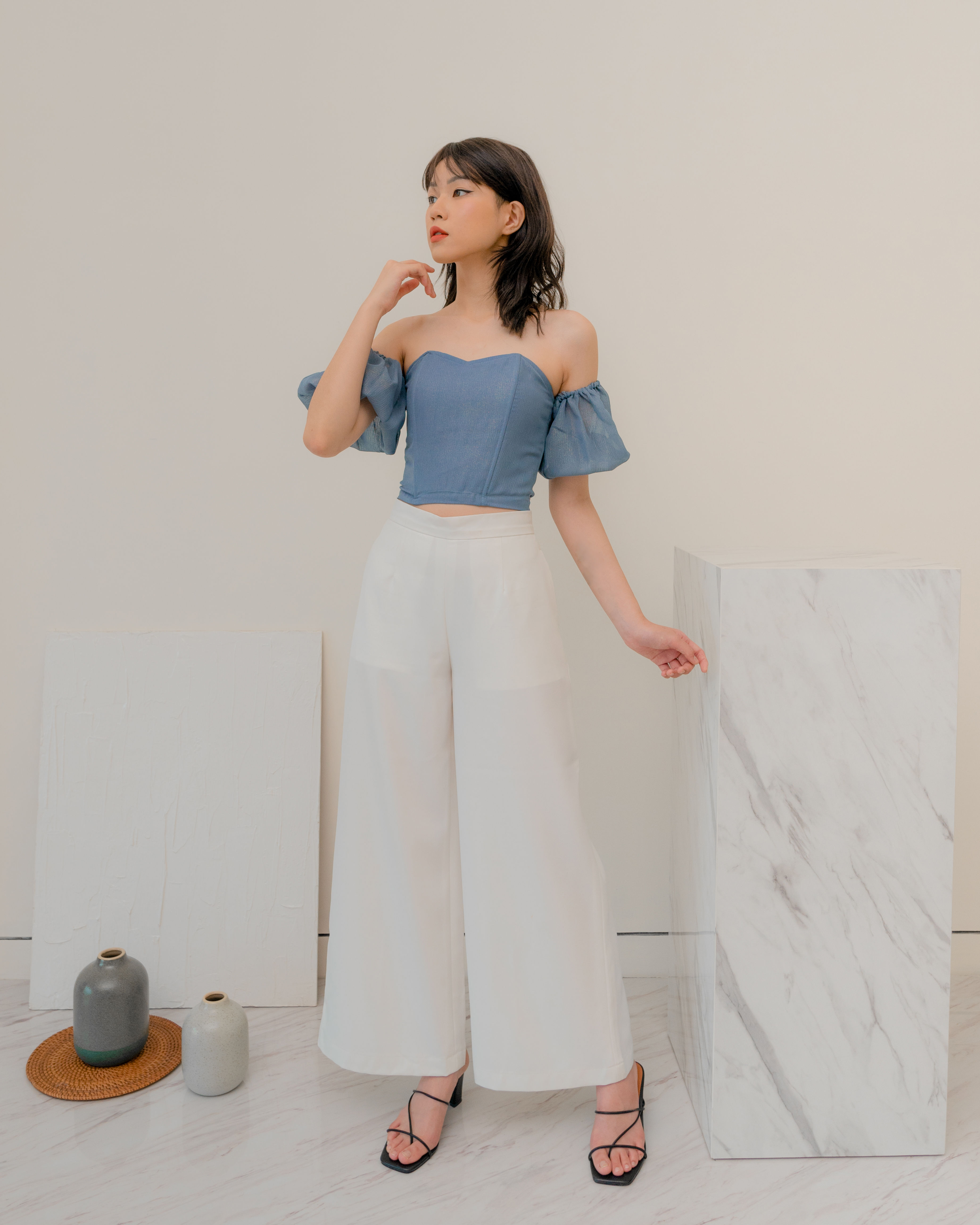 Ivy Cullote in White