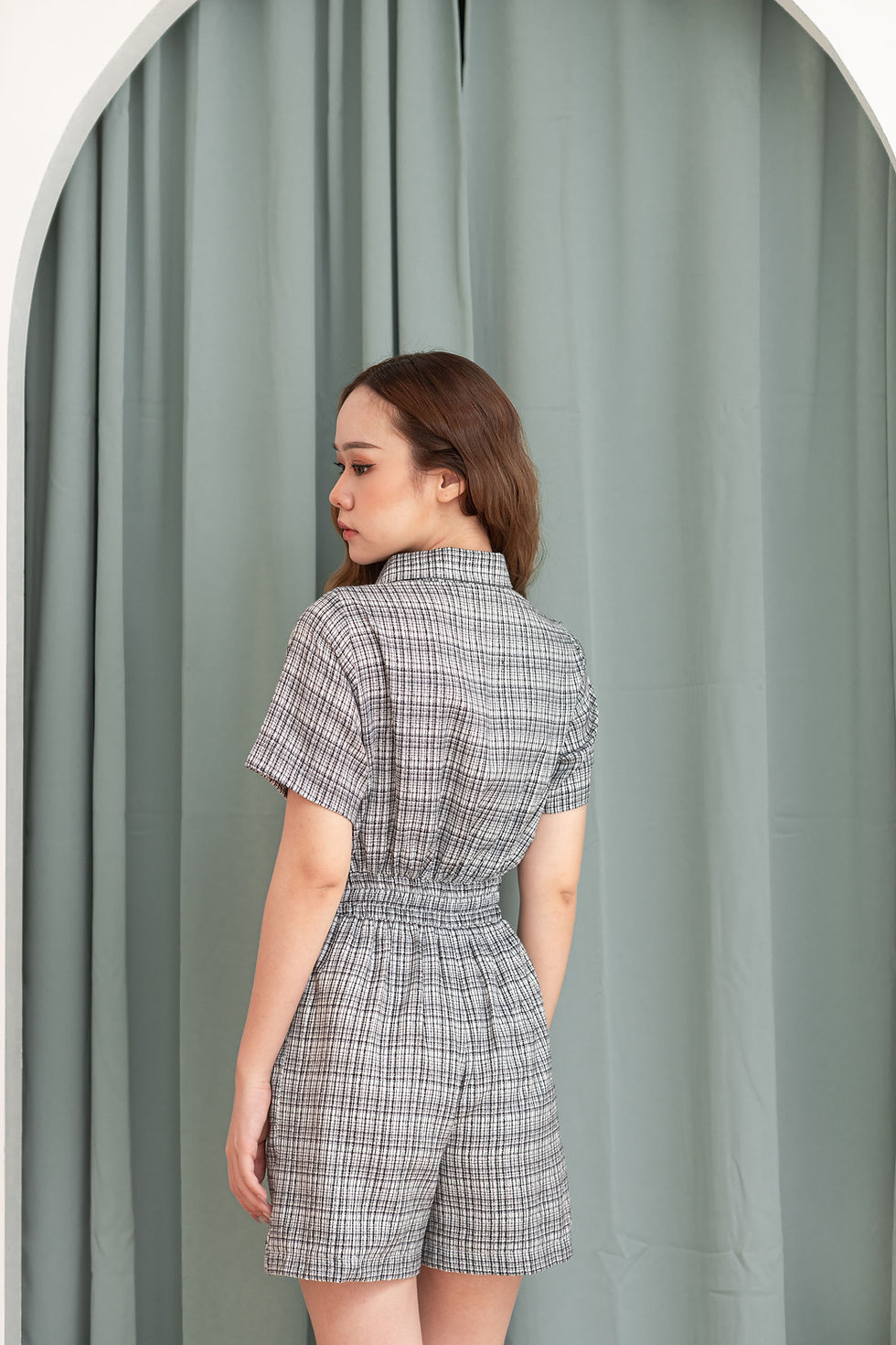 Thumbnail: ANTOINETTE JUMPSUIT IN WHITE