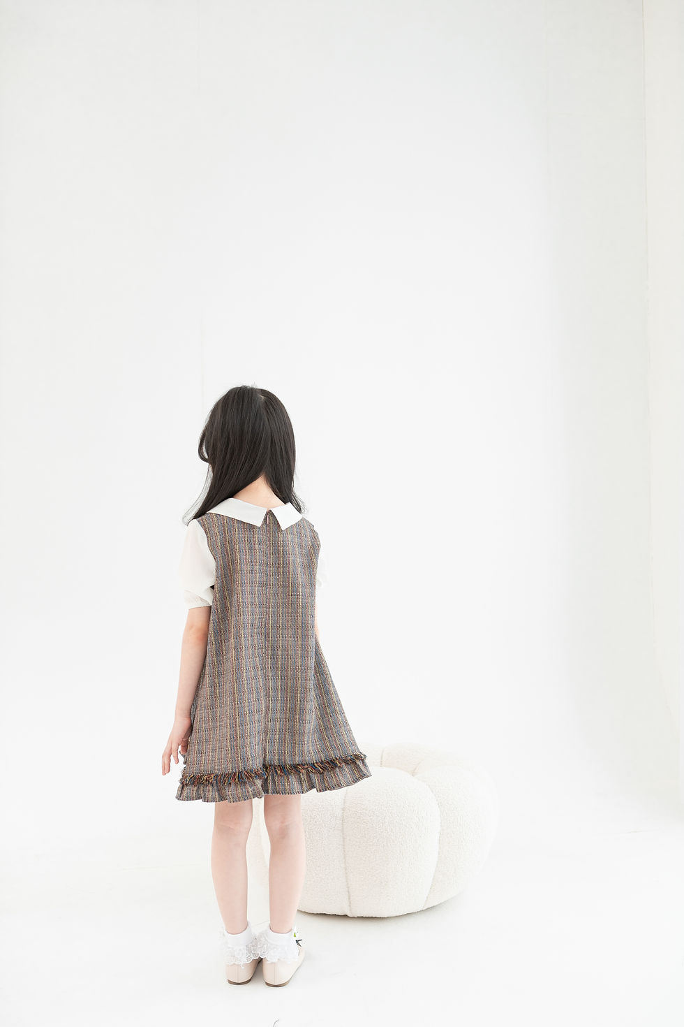 Thumbnail: MINI ADORA DRESS IN BROWN
