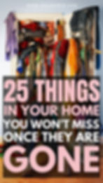 things to get rid of
