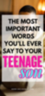 teenage son