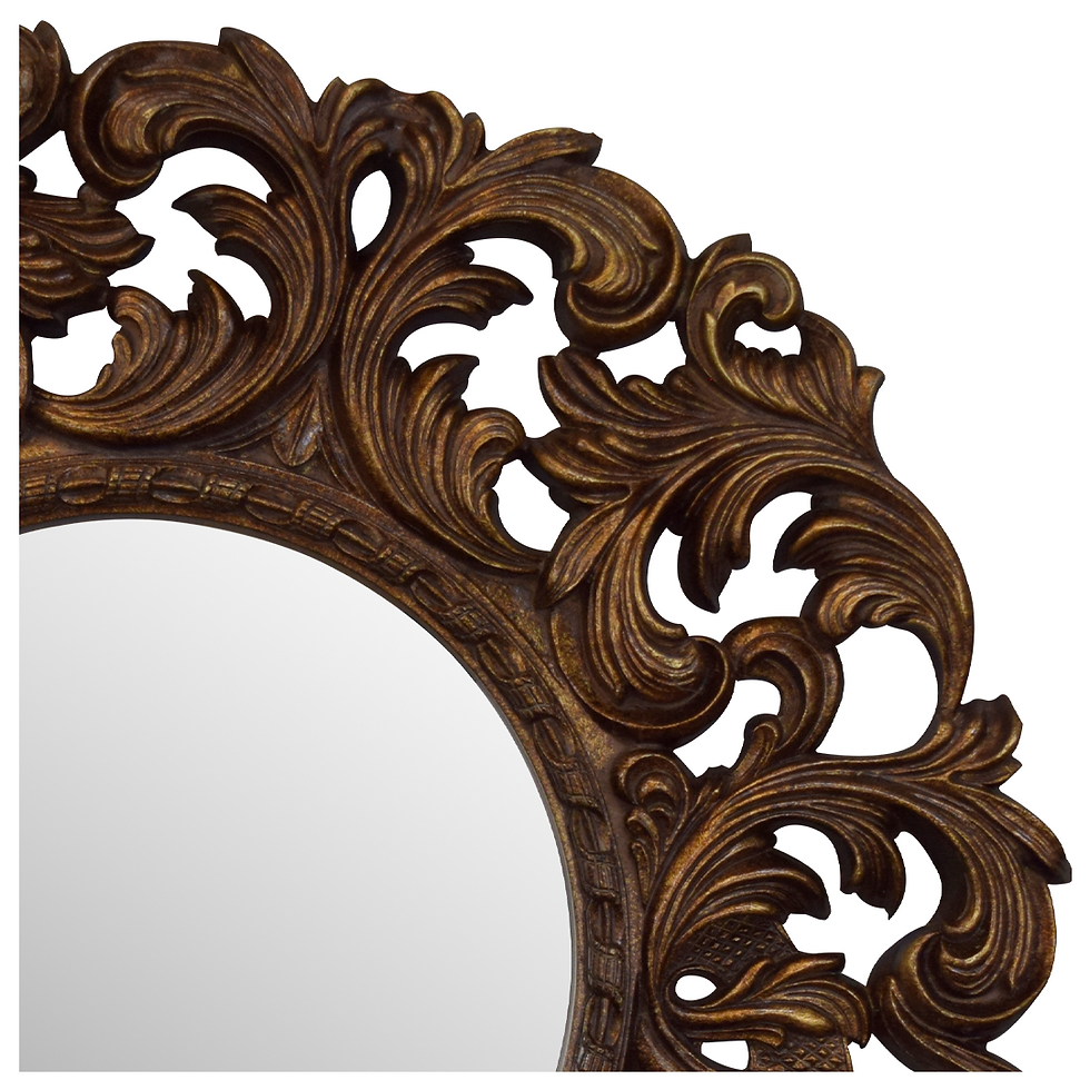 Thumbnail: Round Framed Mirror - Model 440