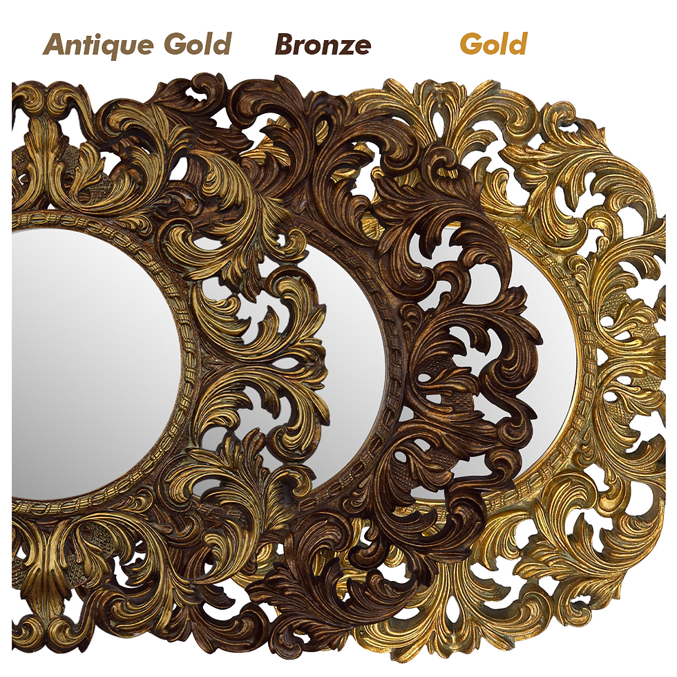 Thumbnail: Round Framed Mirror - Model 440