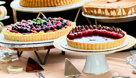 Arranged Food and Objects