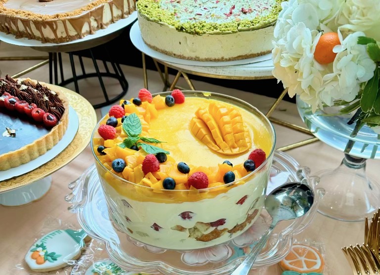 Arranged Food and Objects