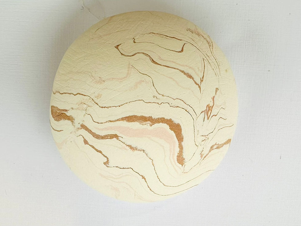 Thumbnail: SUNSET  XL Round Pebble Diffuser Set with Oil