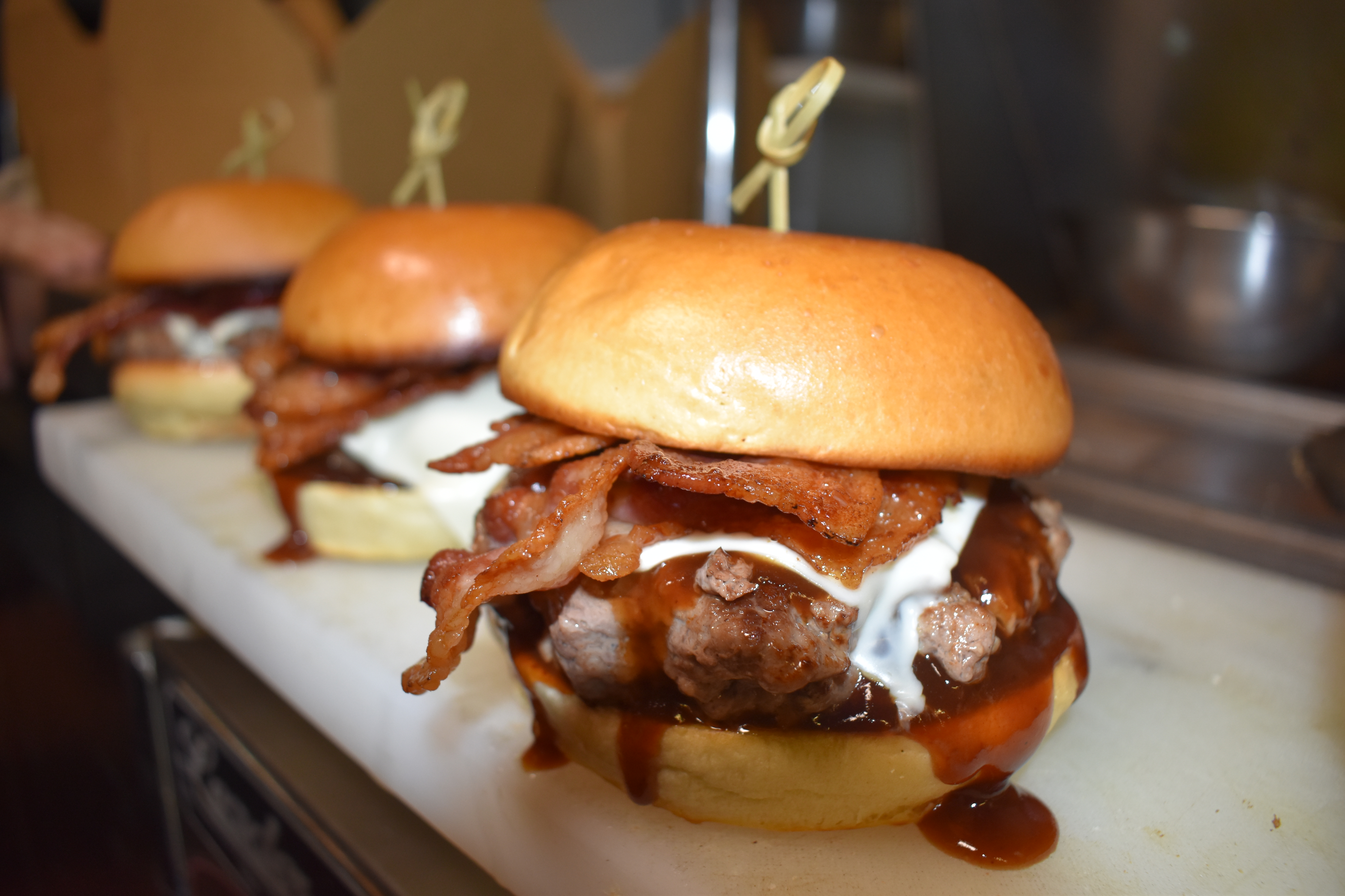 Arranged Food and Objects