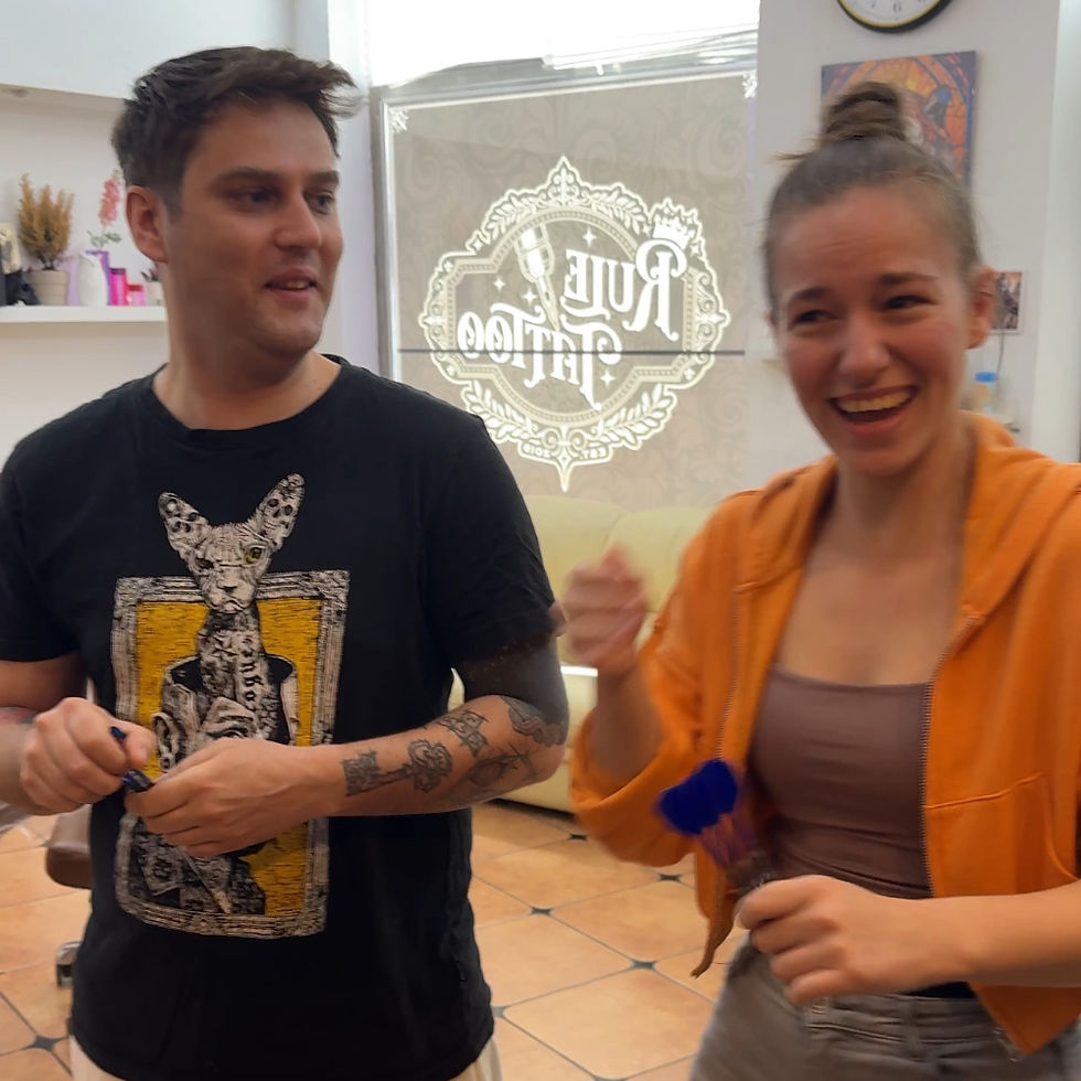 Tattoo Pikado Epizoda 14 – Robi i Laura u Rule Tattoo studiju Zagreb.