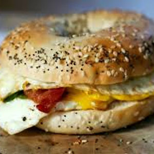 Breakfast Bagel Sandwich