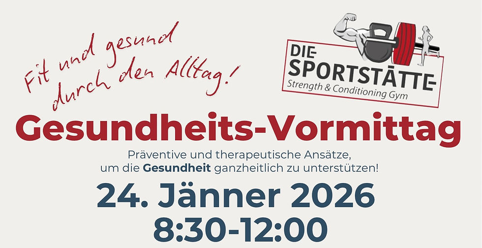 2. Gesundheits-Vormittag am Samstag 24.01.2026