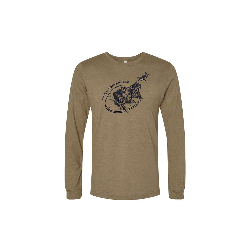 Thumbnail: Friends of Michaux Frog Long Sleeve T-Shirt