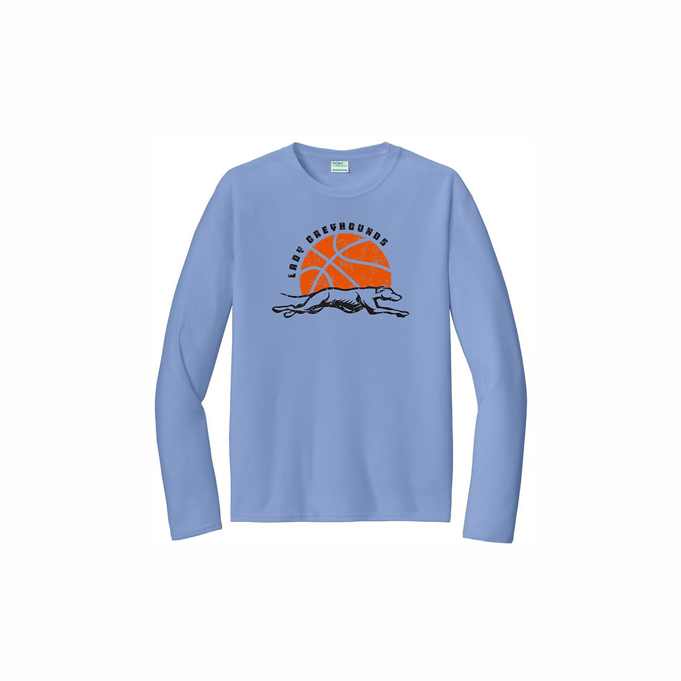 Thumbnail: Lady Greyhounds Basketball 3 Performance Long Sleeve