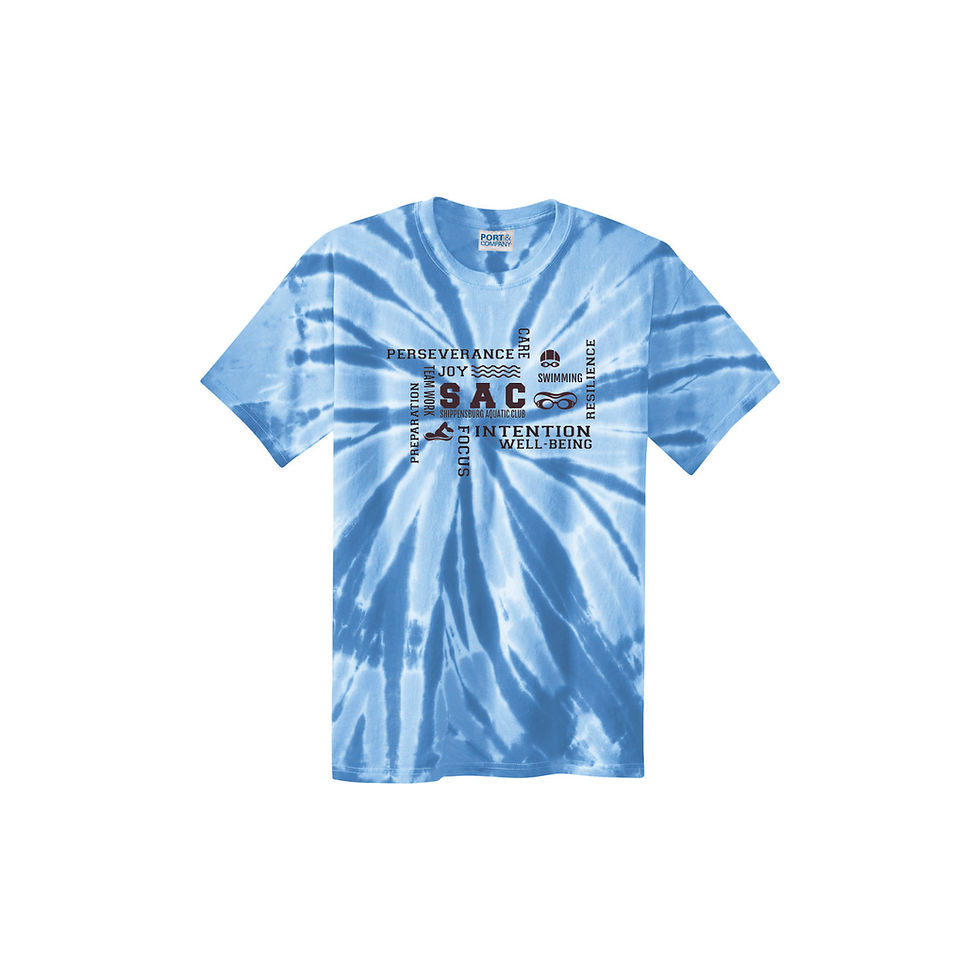 Thumbnail: Ship Aquatic Club Tie Dye Values T-Shirt
