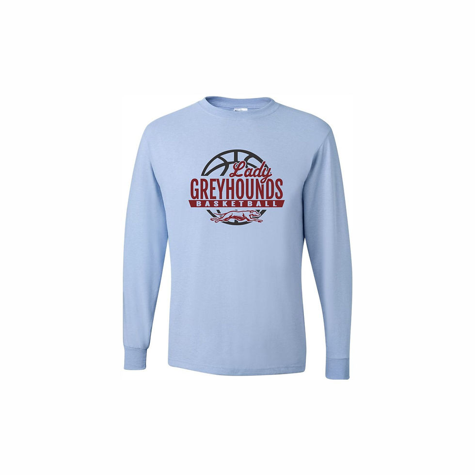 Thumbnail: Lady Greyhounds Basketball 2 Long Sleeve T-Shirt