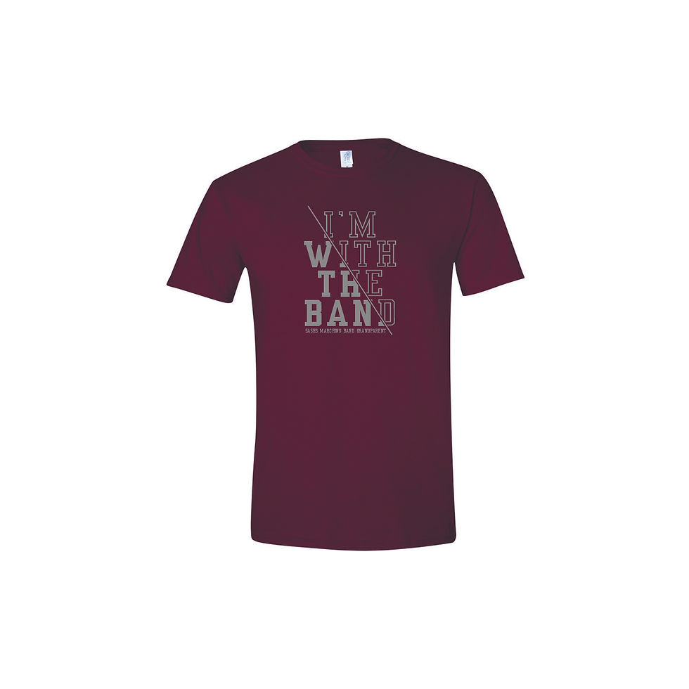 Thumbnail: SASHS Band Parent T-Shirt "W/ The Band"