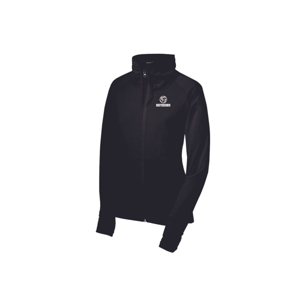 Thumbnail: Ship Volleyball Ladies Full Zip - 2