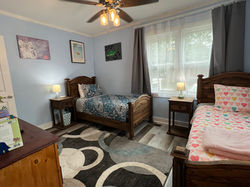 Second bedroom with plenty of natural light.