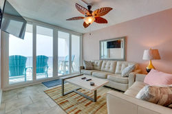 Living room sliding glass doors