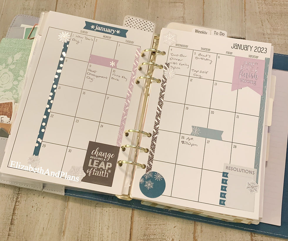 planner reset