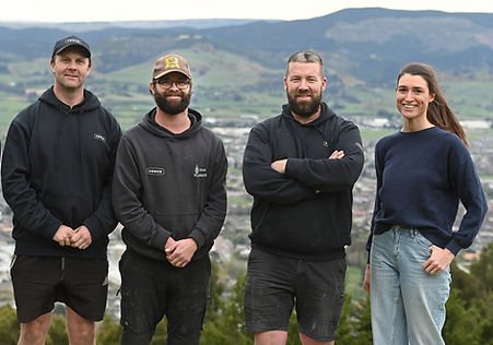 Plumbers with Mosgiel in Background