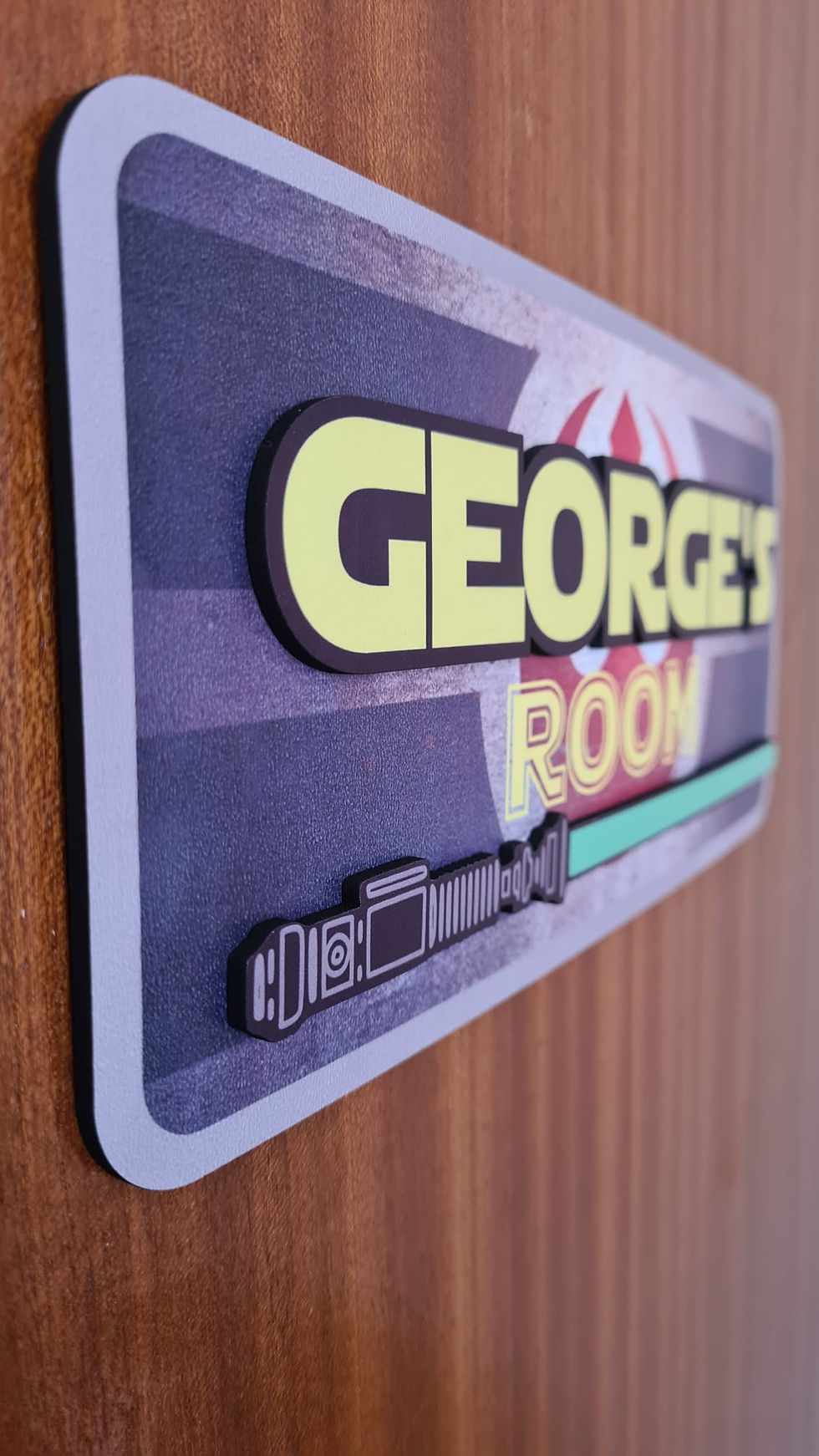 Thumbnail: Star Wars Inspired personalised door sign / room sign