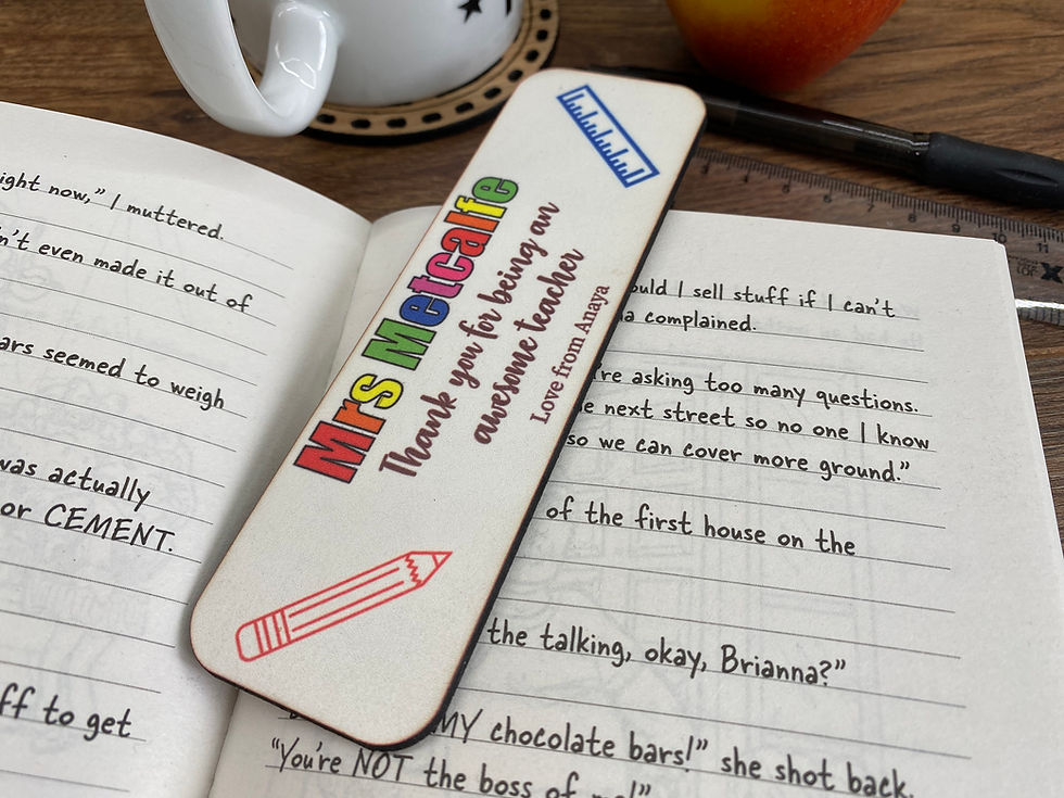 Thumbnail: Personalised Teacher Bookmarks