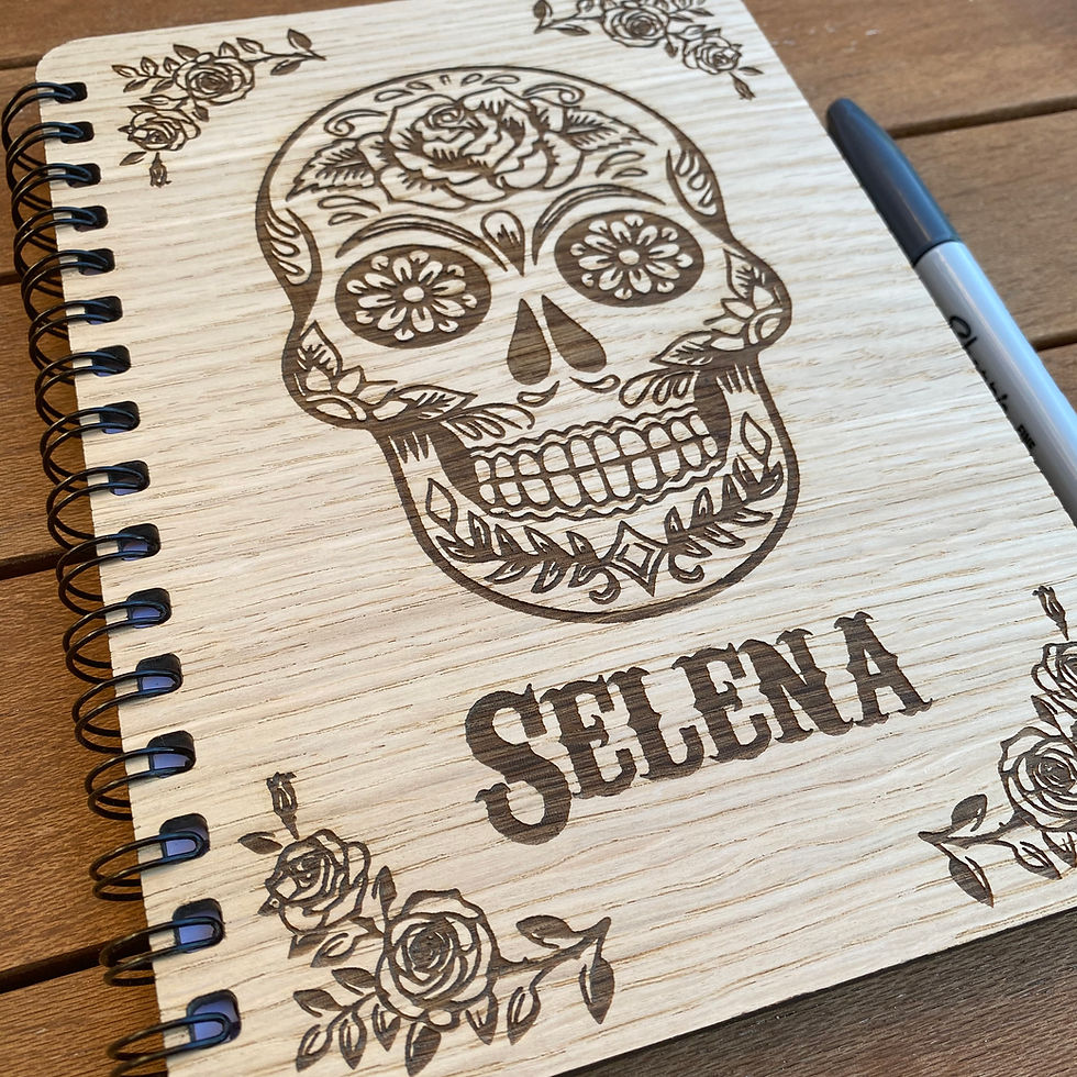 Thumbnail: Mexican Skull themed recipe book