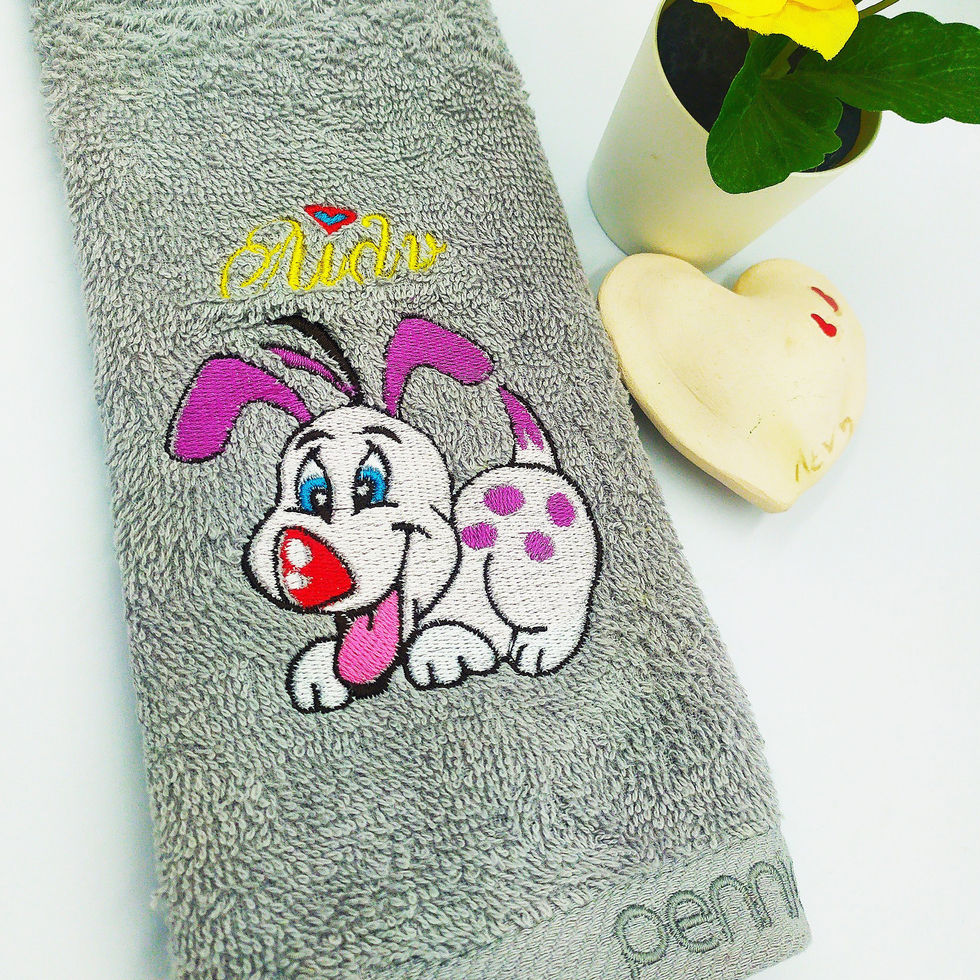 Κέντημα σε πετσέτα για επαγγελματική ή προσωπική χρήση, kentimataki