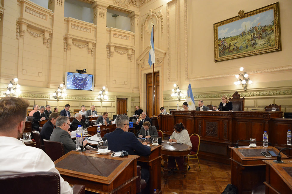 Sesión legislativa. Foto: Prensa Senado