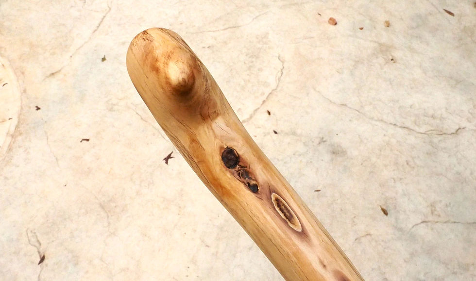 Thumbnail: 29" traditional olive wood club