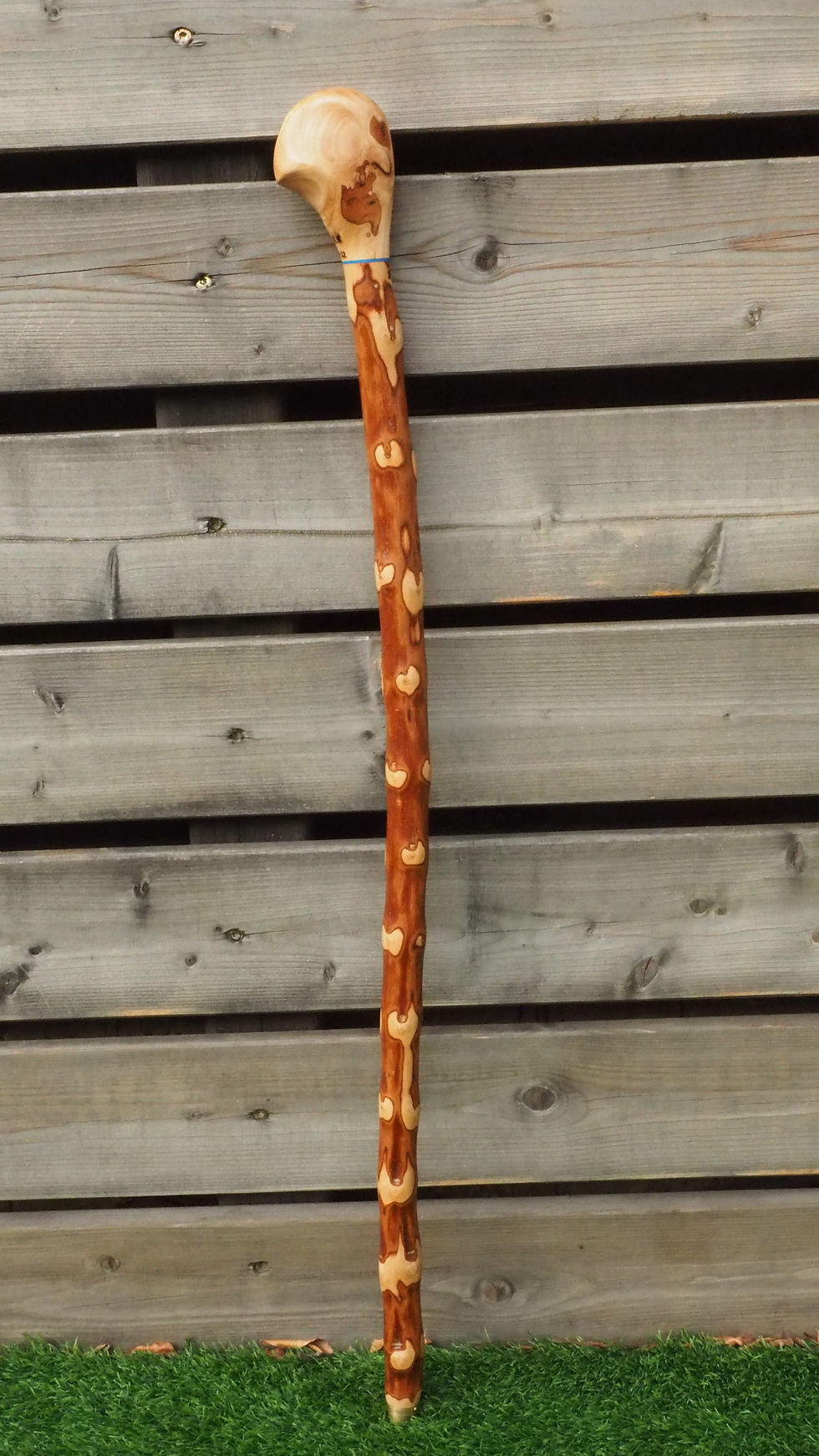 Thumbnail: heavy duty olive wood walking stick