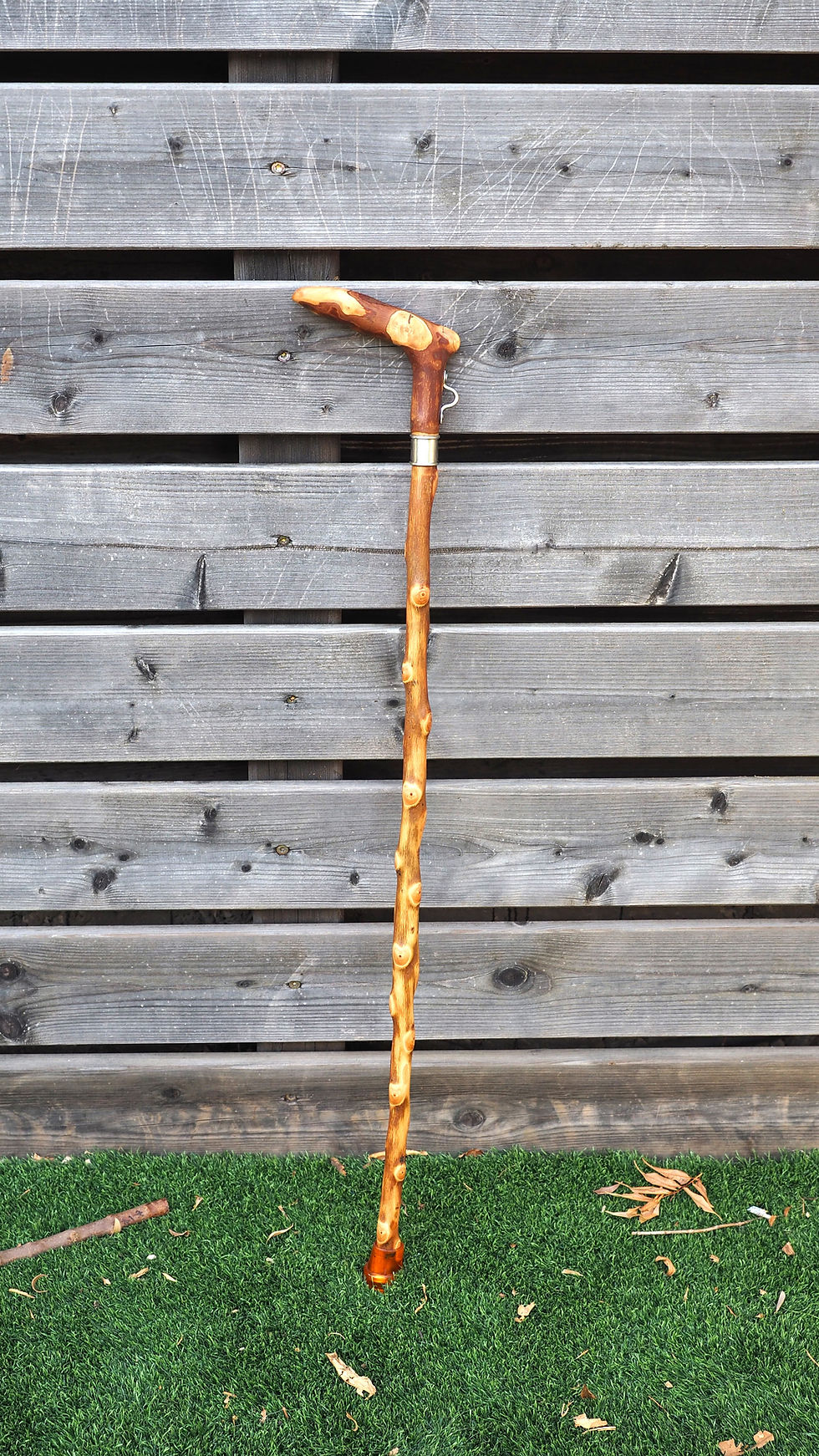Thumbnail: 35" olive wood walking cane