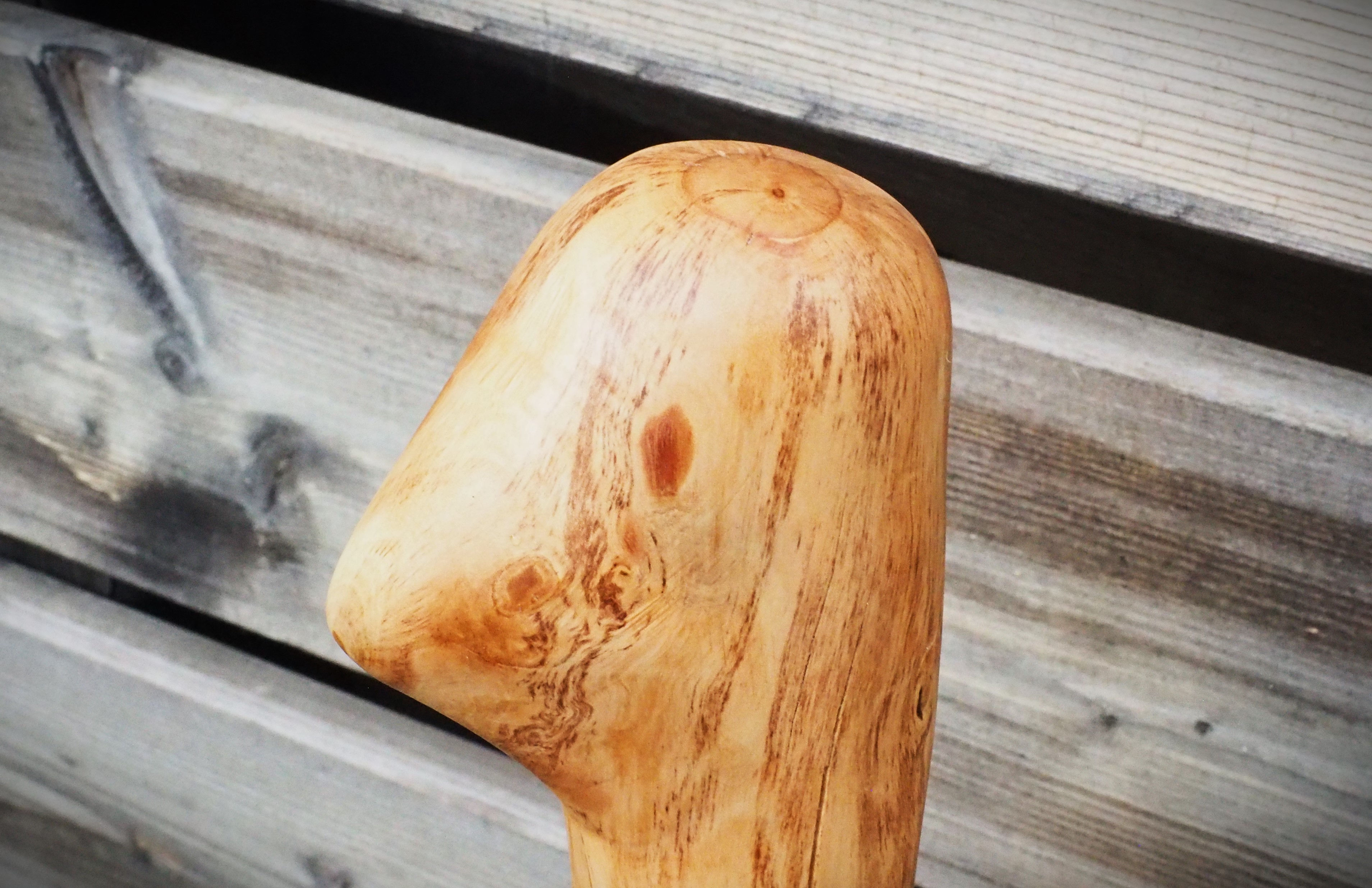 29" traditional olive wood club