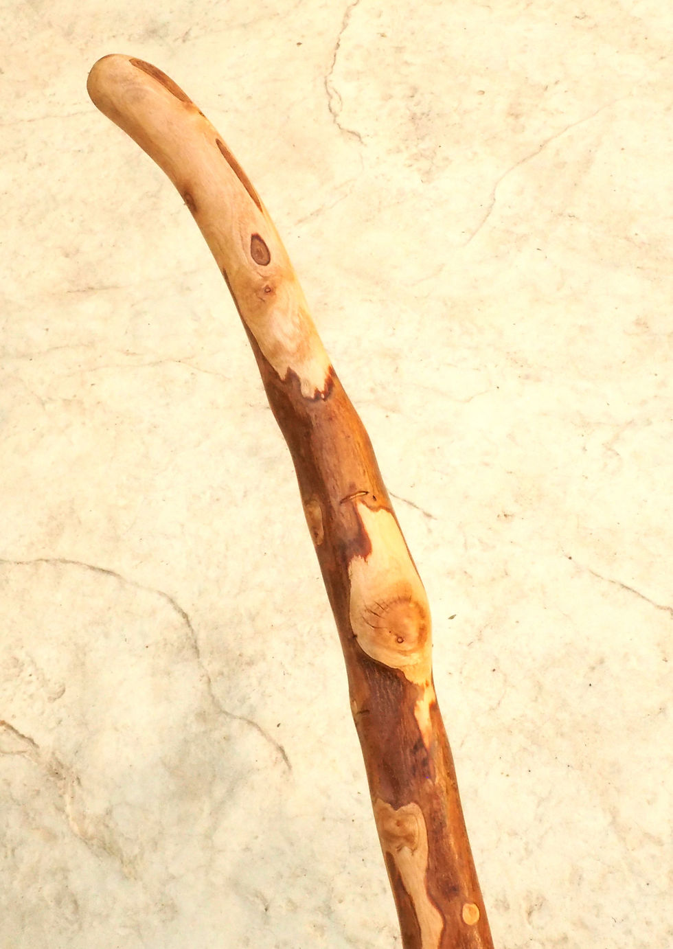 Thumbnail: 52"olive wood hiking staff