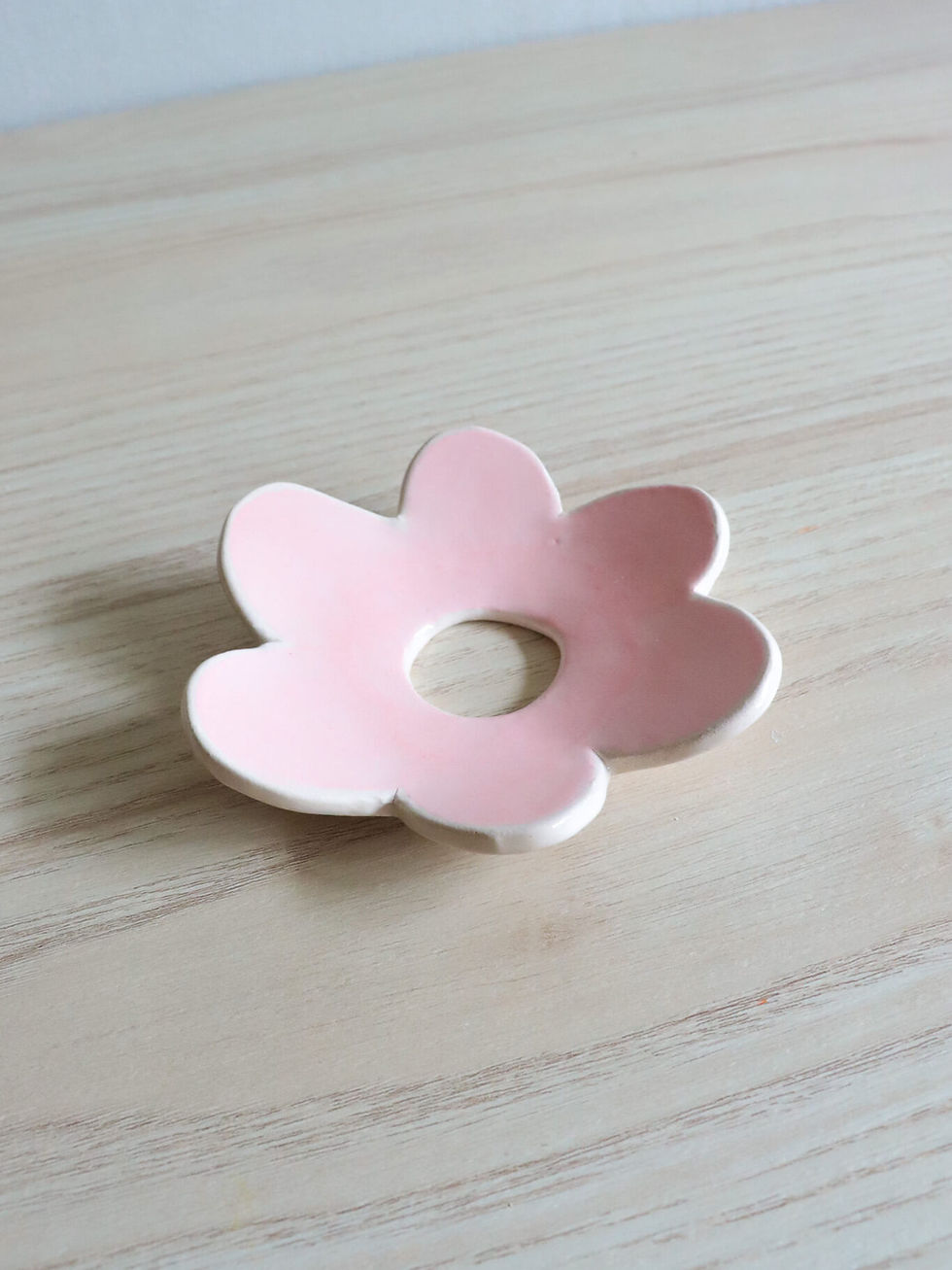 support céramique bouture fleur