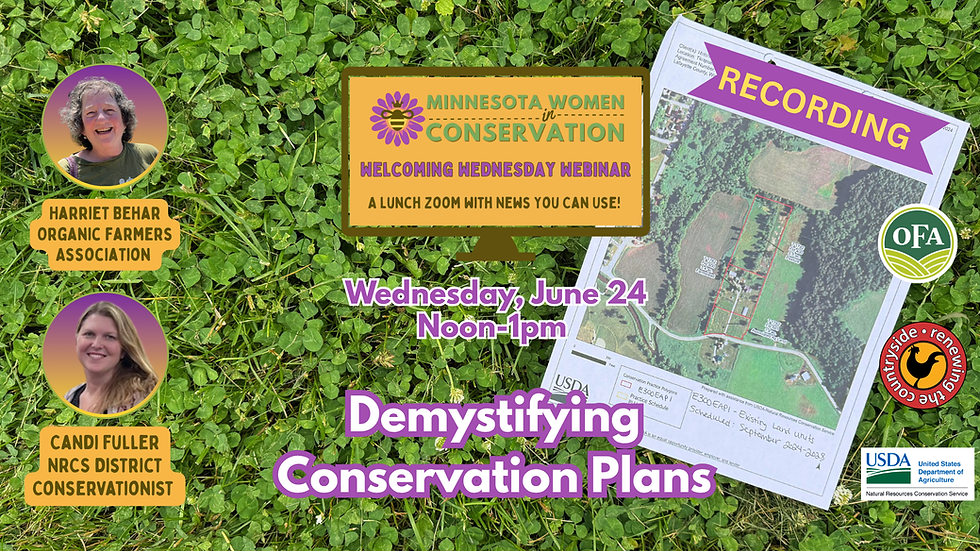 #15: Demystifying Conservation Plans, June 24, 2026