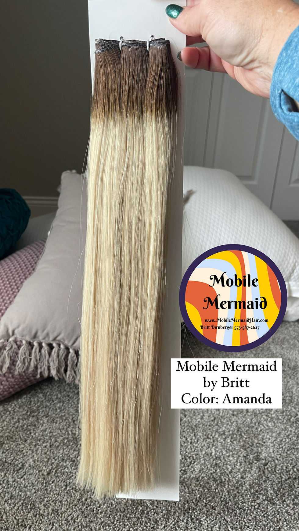 Home Mobile Mermaid hair extensions hair color Southern Florida