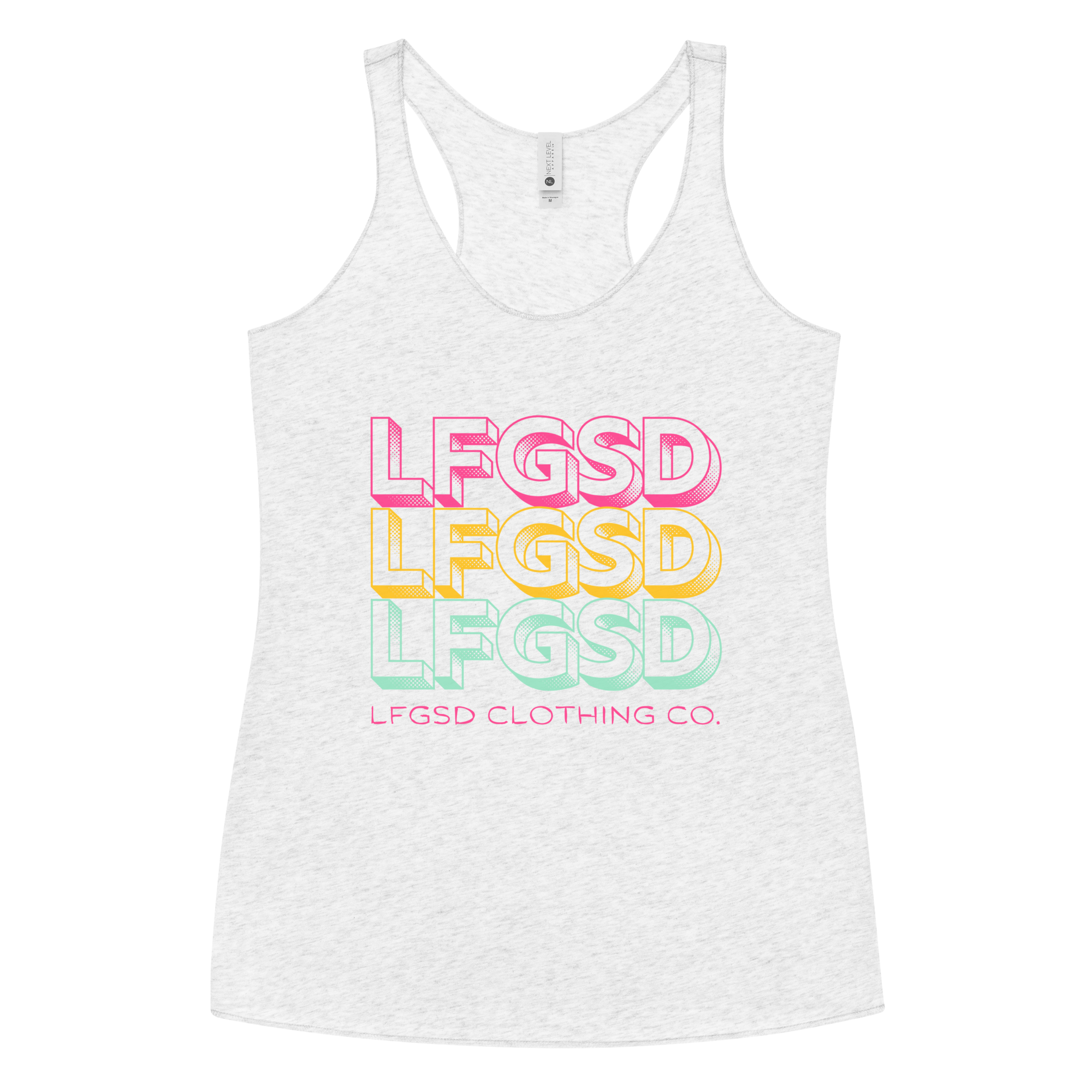 Women's Racerback LFGSD Tank Top