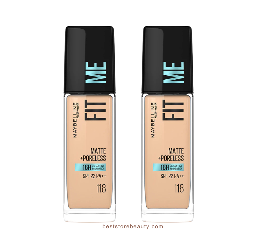Miniaturbild: Maybelline New York Fit Me Matte And Poreless Liquid Foundation 30mlx2