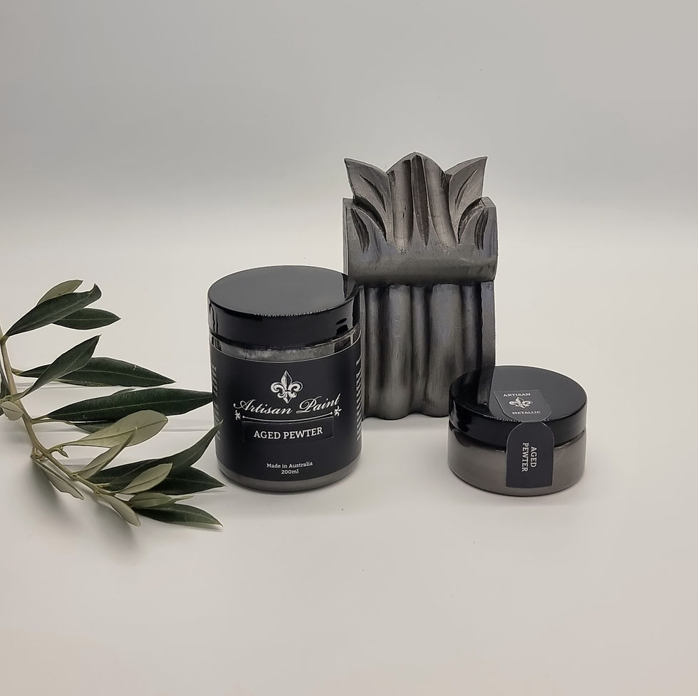 2 sizes of Metallic Paint available