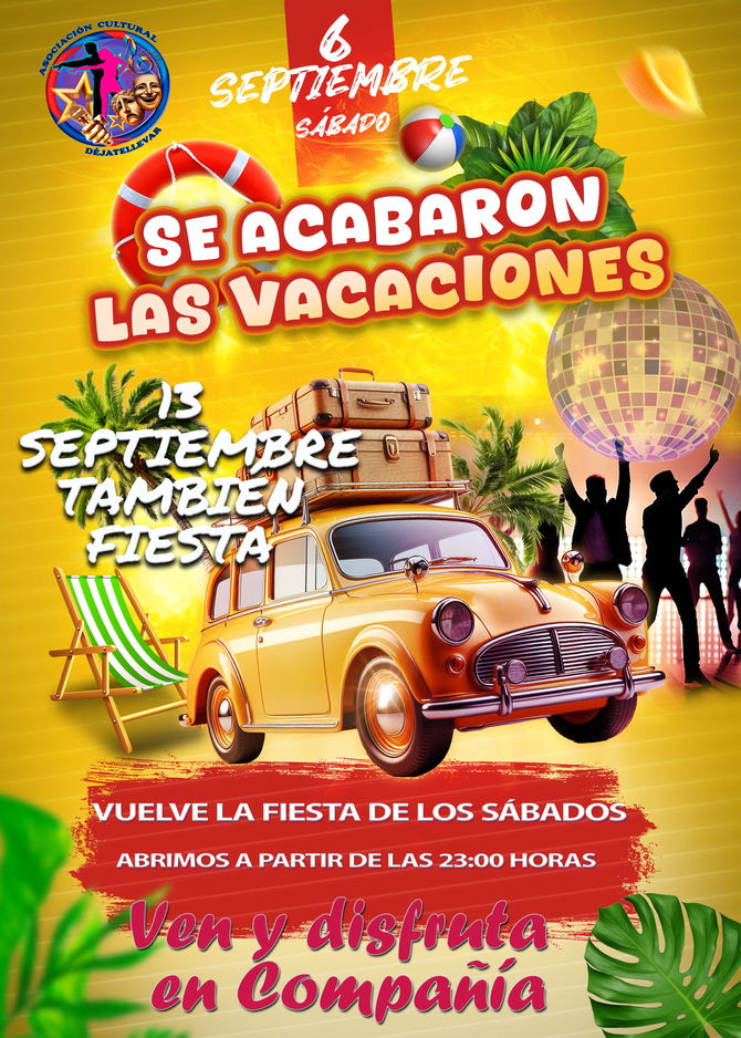 Ya estamos de vuelta de las vacaciones