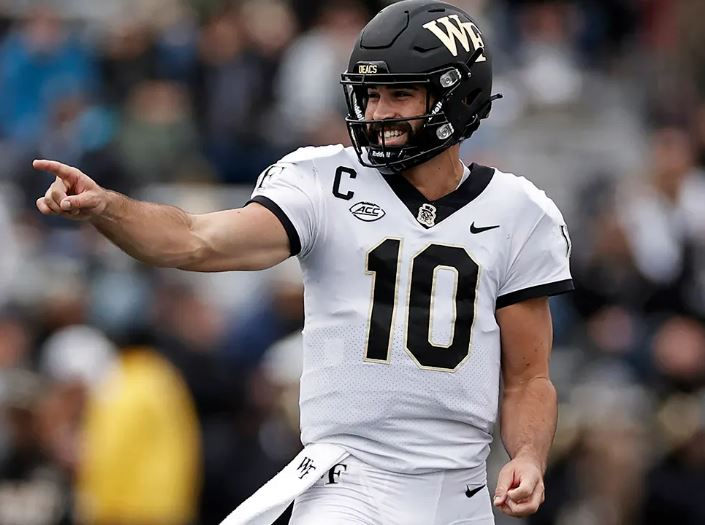 Wake Forest Star QB Sam Hartman Cleared to Play Against Vanderbilt